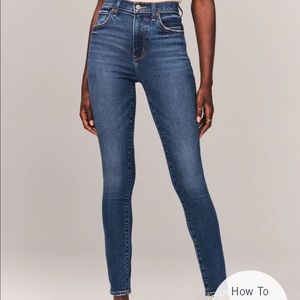 Simone High Rise Super Skinny Jeans 28/6s